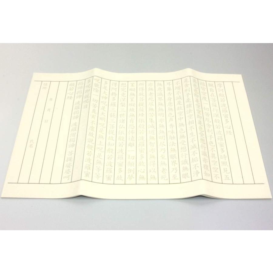 送料無料 般若心経 写経セット 入門 なぞり書き 写経用紙10枚 筆ペン 習字 練習 癒し カリグラフィー 簡単 写経 お経 仏教 写経用紙 書道 トレース ギフト百貨のzumi 通販 Paypayモール