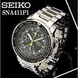 SEIKO 送料無料 セイコー 腕時計 SNA411P1 逆輸入 クロノグラフ メンズ 