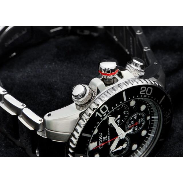 SEIKO 送料無料 SSC015P1 メンズ 腕時計 海外モデル ソーラークロノ  