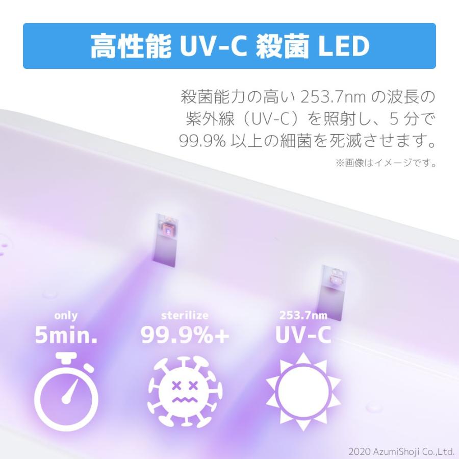 スマホ紫外線殺菌ボックス ハンディ UV 携帯 コンパクト 持ち運び 殺菌