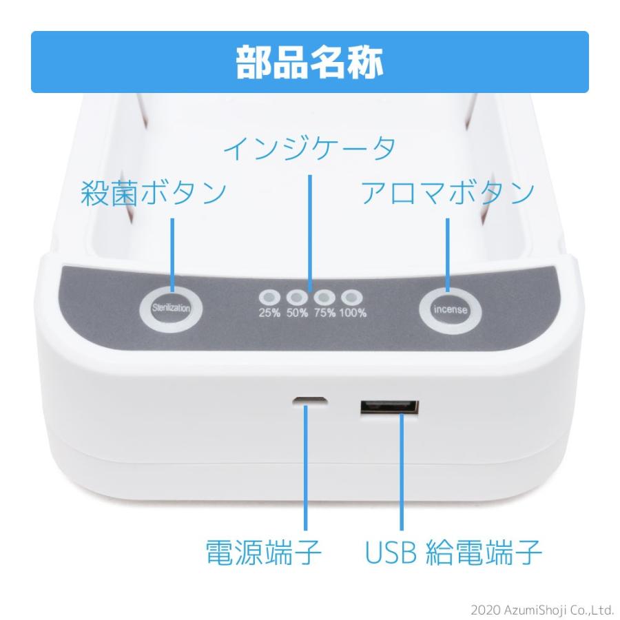 スマホ紫外線殺菌ボックス ハンディ UV 携帯 コンパクト 持ち運び 殺菌
