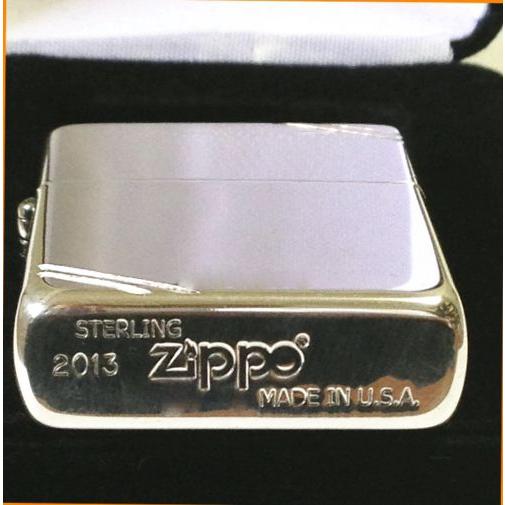 ZIPPO 純銀 No.14 #14 ジッポ ジッポーライター スターリングシルバー