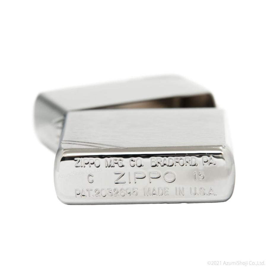 ZIPPO #230 カット有り 外側ケース シルバー ブラッシュサテン ZIPPO #230 カット有り 外側ケース シルバー ブラッシュサテン