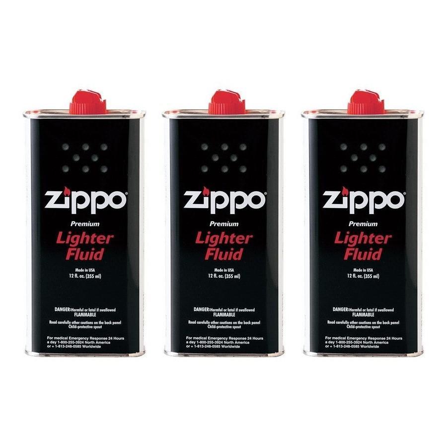 zippo ジッポ　オイルライター　3点セット ZIPPO（ジッポー） 大缶 3本セット オイル 355ml ジッポーライター用