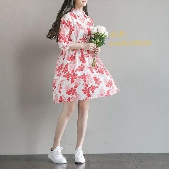 ワンピース リゾート デート 30代 ママ 代 50代 女子会 夏 Ol 七分袖 秋 レディース 通学服 10代 ママ会 40代 ひざ丈 花柄 春 通勤服 Zun0v Zuminami 通販 Yahoo ショッピング
