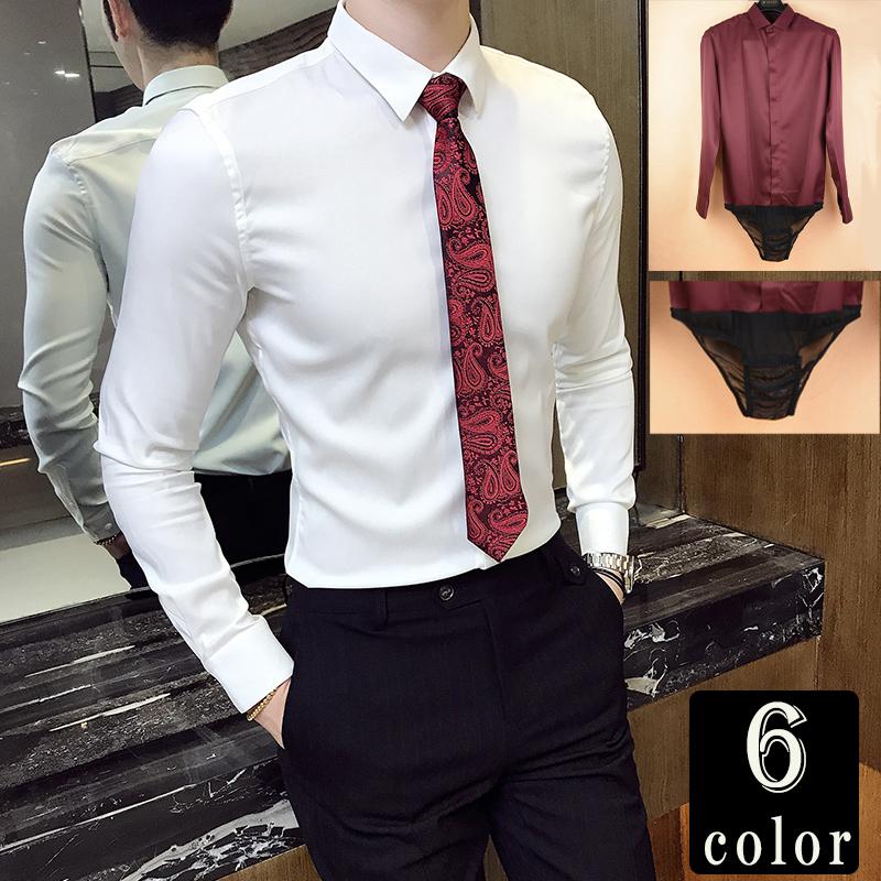 シャツ ボディシャツ 長袖 ビジネス 肌着 着崩れない 白 フォーマル やわらかストレッチ オフィス メンズ フィット ホワイト パンツ 下着 Zun9d Zuminami 通販 Yahoo ショッピング