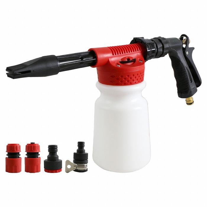 高圧洗浄 ガンクリーナー 900ml 洗浄機 洗車 泡洗車 エア洗浄ガン 車洗浄機フォームガン キッチン 厨房 床面 壁面 水洗い清掃 Spry A 046 Xx 01 A ズミタロウショップ 通販 Yahoo ショッピング