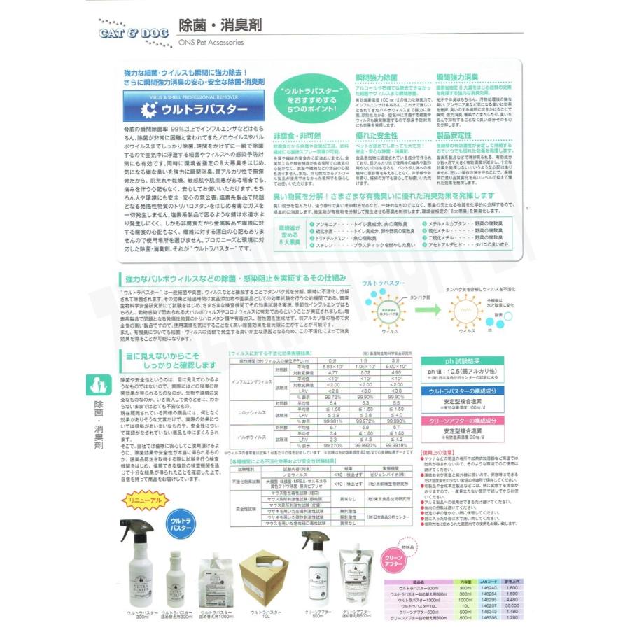岡野製作所 ウルトラバスター 本体【300ml】 : ズンズンペットサプライ