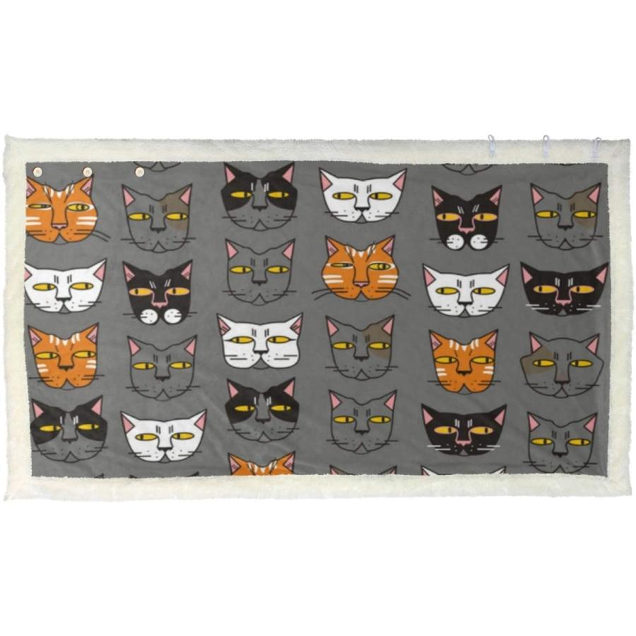 着る毛布 シングル ボタン付き 面白い 猫柄 ネコ もうふ ひざ掛け 掛け毛布 ブランケット ふんわり 掛け布団 フランネル 暖かい タオルケット 厚 Zutto3650 通販 Yahoo ショッピング