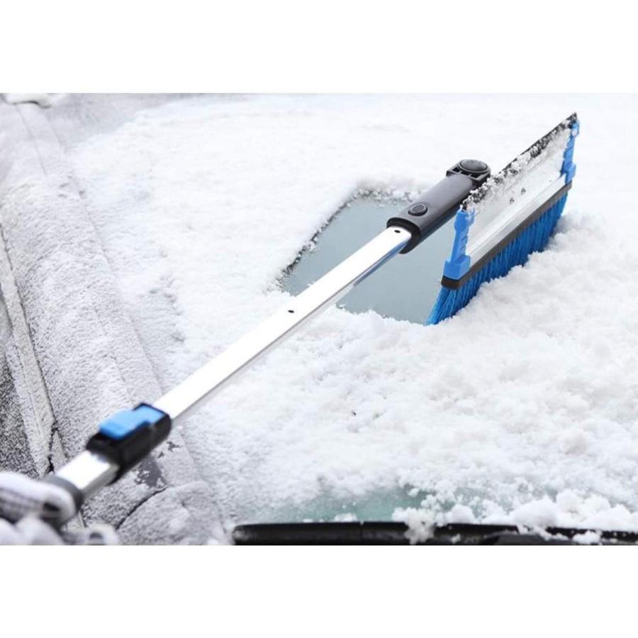 売れ筋 車 スノーブラシ スノースクレーパー 除雪ブラシ 雪対策 多機能アイススクレーパースノーショベルセット車の取り外し可能な雪のほうきの氷雪除去剤デ Ic 最高の Aleefsurgical Com