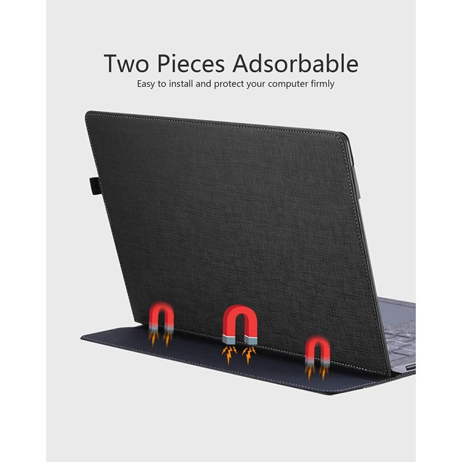 Heycase Surface Laptop 4 3 2 1 13 5インチケース Puレザー Notcompatiblewithsurface おまけ付