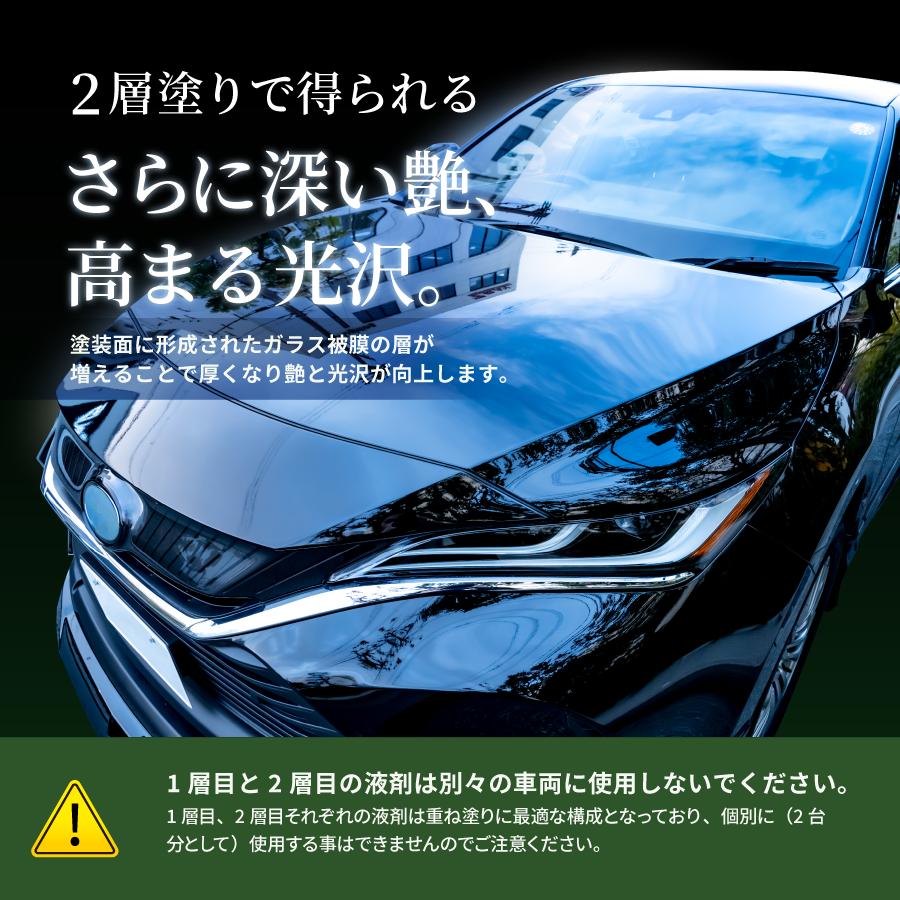 【スプレー式ガラスコーティング】ゼウスクリア シラザン50 重ね塗りキット [Lサイズ] 60ml 艶 光沢 アップ｜zweb-store｜04