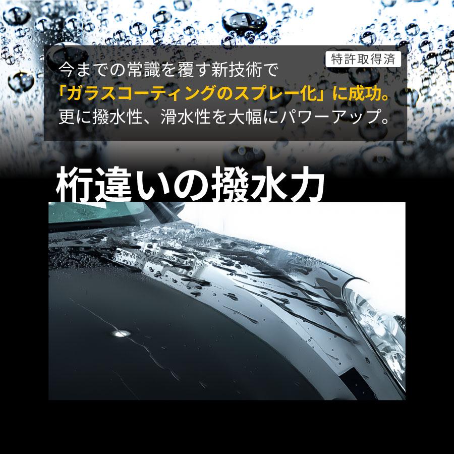 Zeus clear 【トップコート付】【スプレー式ガラスコーティング