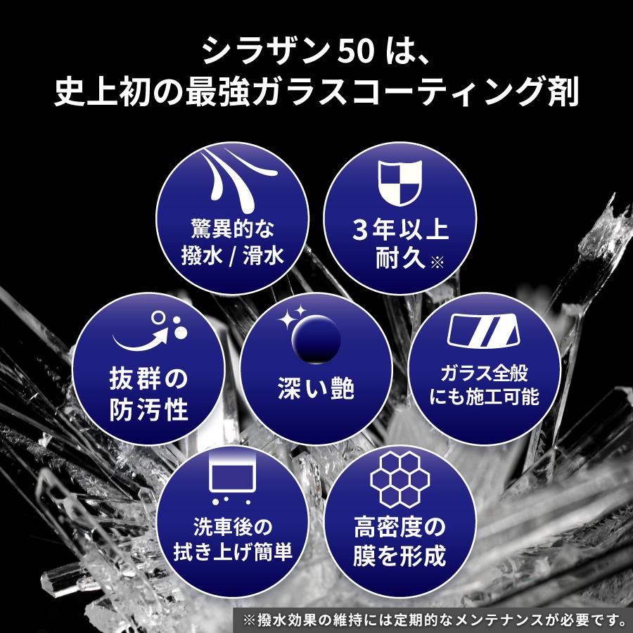 Zeus clear ゼウスクリア シラザン50 トップコート付 補修用キット