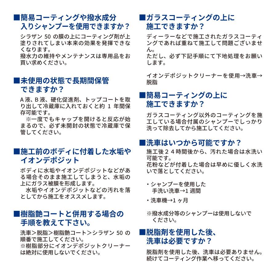 Zeus clear ゼウスクリア シラザン50 トップコート付 補修用キット