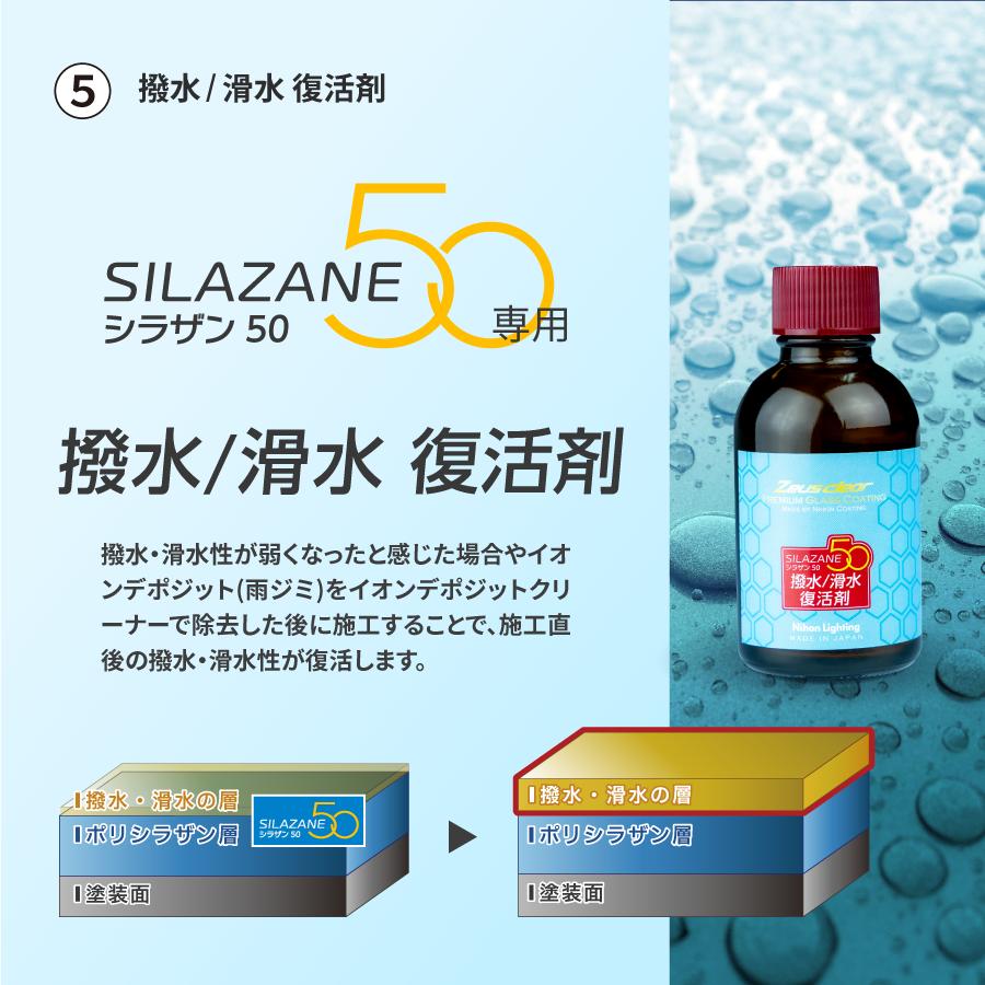シラザン50 トップコート付き Lサイズ ゼウスクリア Amazon | 10%OFFでお得 Zeus clear シラザン50 トップコート付き