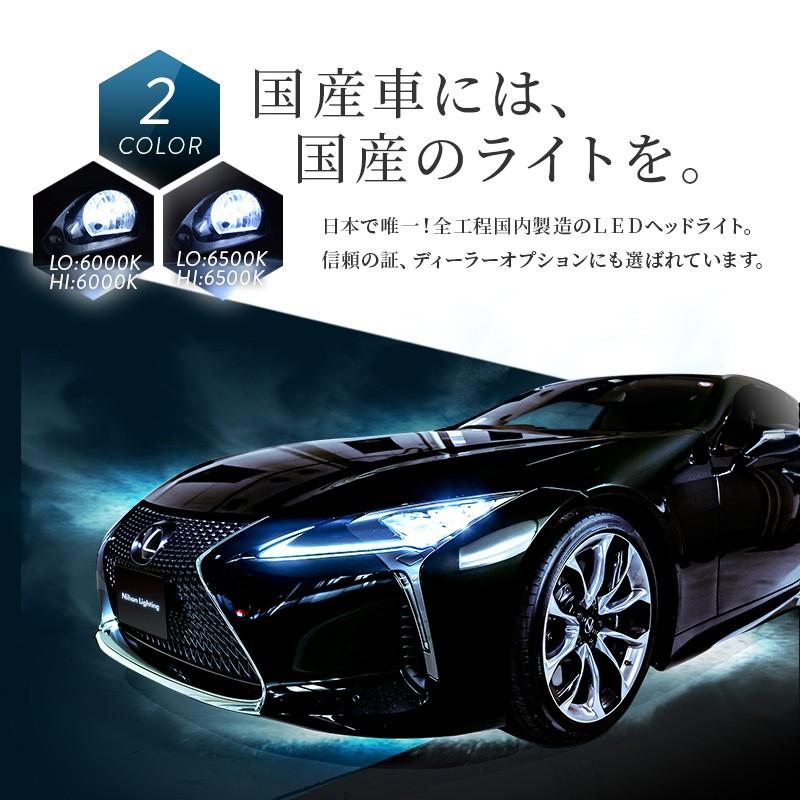 2年保証】日本ライティング LEDヘッドライト H4 標準モデル 軽