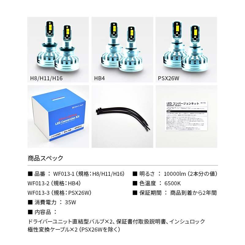 スーパーハイルーメンモデル】 フォグ専用 LEDフォグランプ H8/H11/H16 