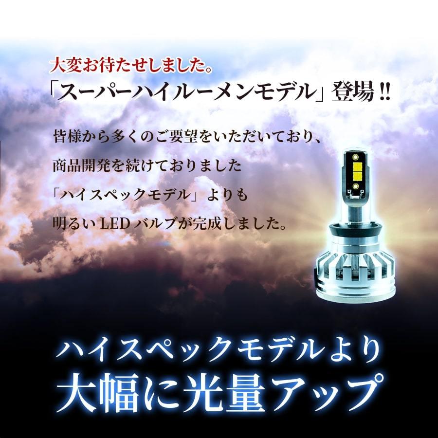 スーパーハイルーメンモデル】 フォグ専用 LEDフォグランプ H8/H11/H16 