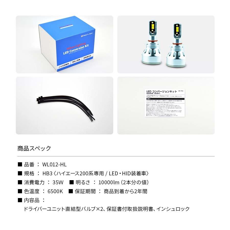 2年保証】日本ライティング ハイエース ハイビーム専用 HB3 スーパー