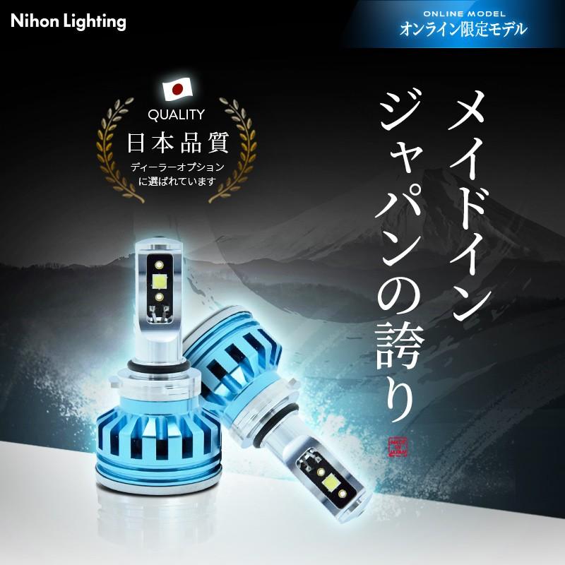 2年保証】日本ライティング LEDヘッドライト HIR2 ハイスペックモデル