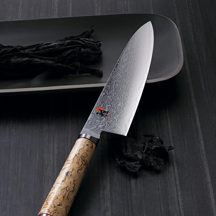 雅 MIYABI 6000MCT 三徳包丁 18cm ステンレス 日本製 万能包丁
