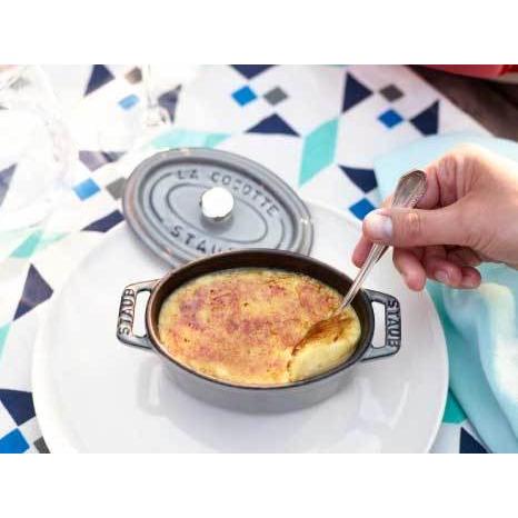 Staub（ストウブ） ピコ・ココット オーバル 11cm グレー | : ZWILLING