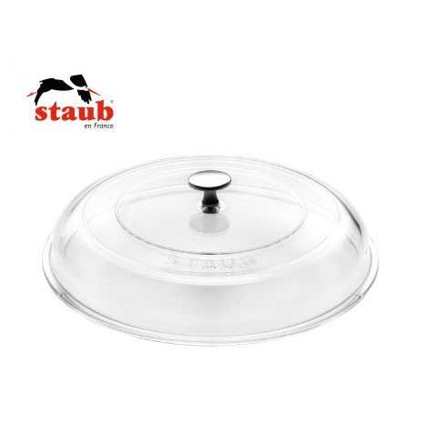 ストウブ　グリルパン26㎝　ホワイト Staub ストウブ 鍋 Sukiyaki & グリルパン 26cm グレー |STAUB