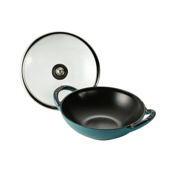 Staub ストウブ ベビーウォック 16cm ミント ストゥブ 鍋 なべ Staub ストウブ ベビーウォック 16cm ミント ストゥブ 鍋 なべ