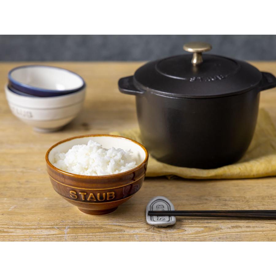 Staub（ストウブ） Le Chawan（ルチャワン）Meoto KOHIKI M/ 栗 L