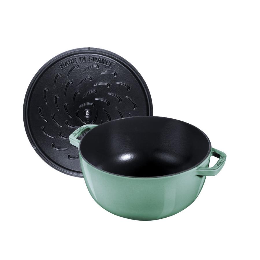 Staub ストウブ 鍋 Wa-NABE M セージグリーン生涯保証|STAUB Staub ストウブ 鍋 Wa-NABE M セージグリーン生涯保証|STAUB