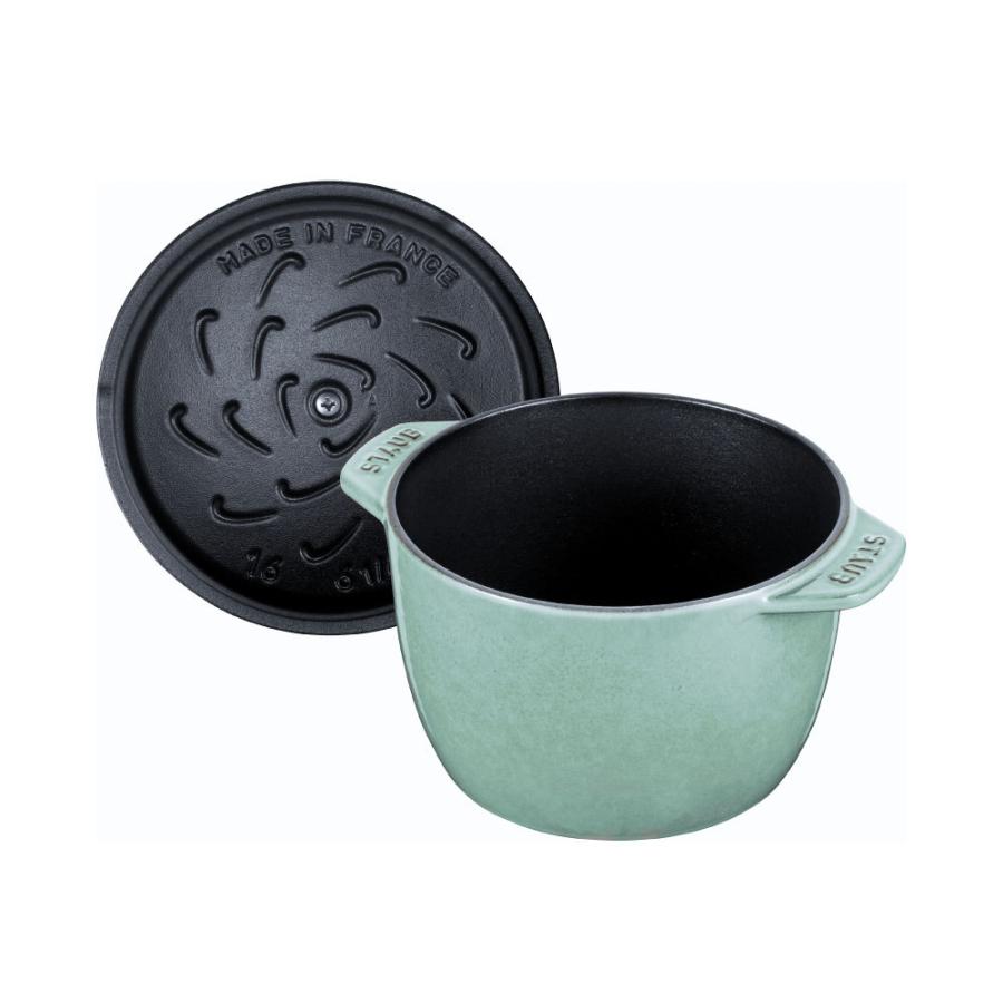 Staub ストウブ 鍋 ラ・ココット de GOHAN Mサイズ セージ Staub ストウブ 鍋 ラ・ココット de GOHAN Mサイズ セージ
