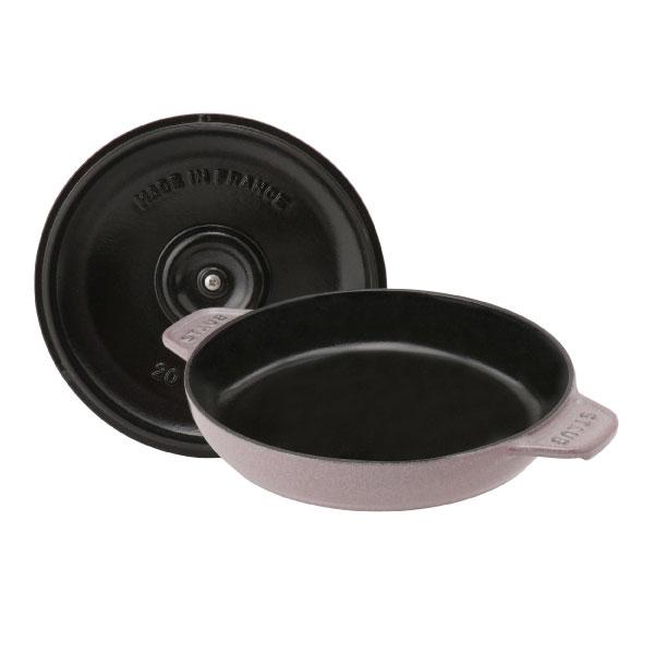 Staub ストウブ ラウンド ホットプレート シフォンローズ 20cm Staub ストウブ ラウンド ホットプレート シフォンローズ 20cm
