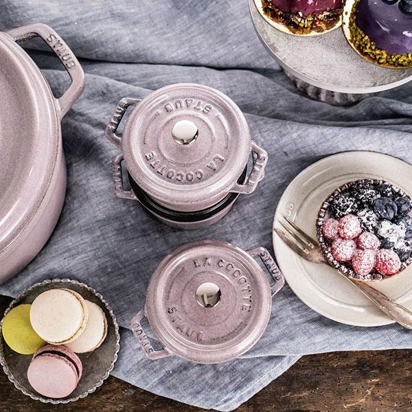 Staub ストウブ 鍋 10cm シフォンローズ ピコ・ココット Staub ストウブ 鍋 10cm シフォンローズ ピコ・ココット