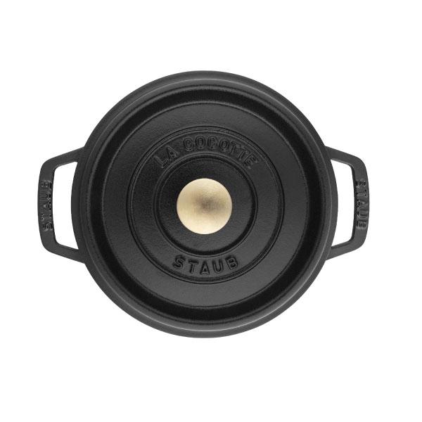 Staub ストウブ グランドココット ラウンド 20cm ブラック生涯 Staub ストウブ グランドココット ラウンド 20cm ブラック生涯