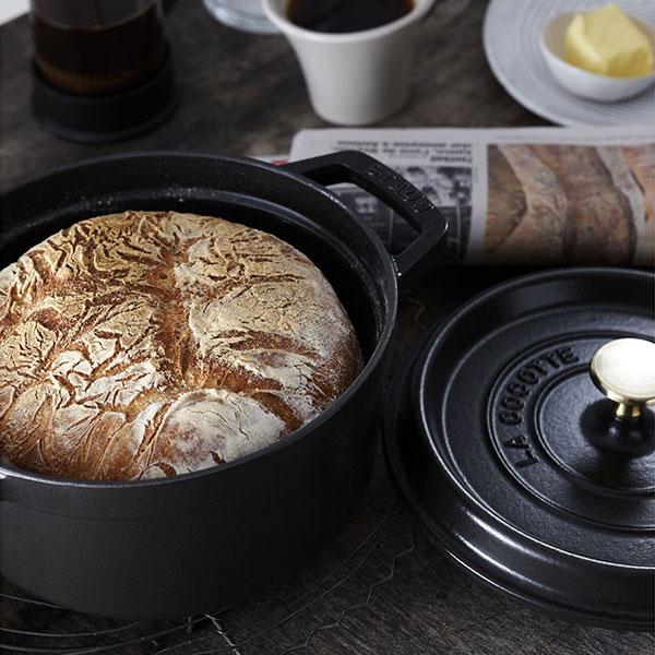 Staub ストウブ 鍋 ピコ・ココット ラウンド 22cm ブラック 生涯 Staub ストウブ 鍋 ピコ・ココット ラウンド 22cm ブラック 生涯