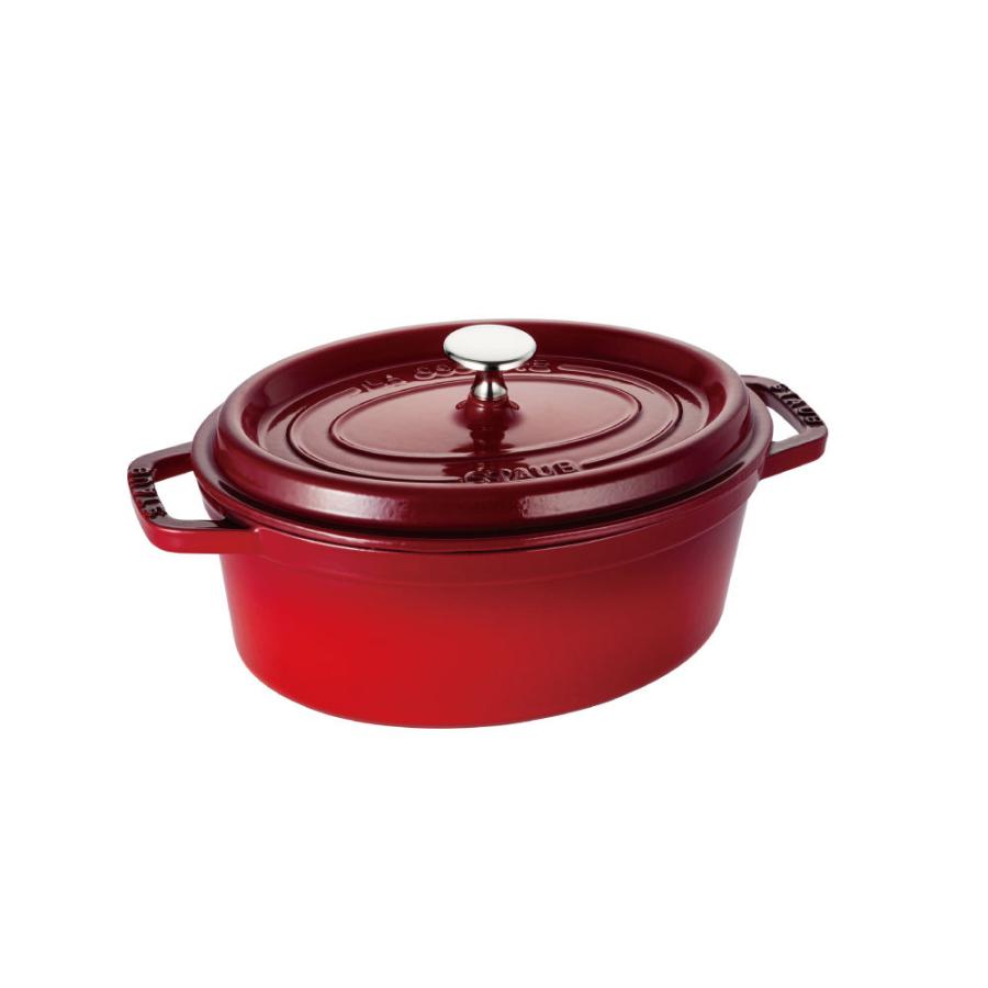 STAUB 鍋　23cm オーバル 23cm| 鋳物ホーロー鍋| ストウブ(STAUB)公式通販