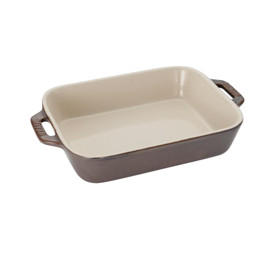 Staub（ストウブ） レクタンギュラーディッシュ 20cm アンティーク