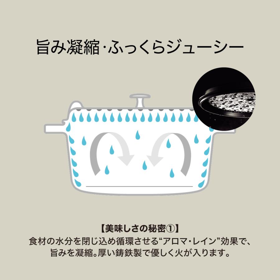 ピコ・ココット 【公式ストア限定】ストウブ ラウンド 20cm ブラック