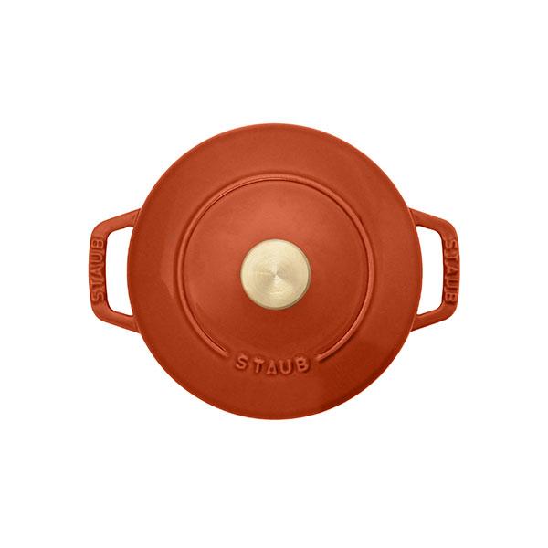 Wa-NABE ストウブ 鍋 16cm ワナベ Sサイズ シナモン 真鍮ノブ Wa-NABE ストウブ 鍋 16cm ワナベ Sサイズ シナモン 真鍮ノブ