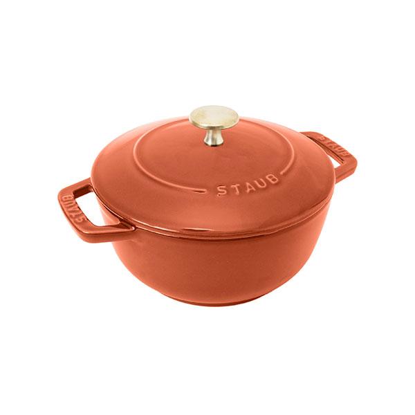 Wa-NABE ストウブ 鍋 16cm ワナベ Sサイズ シナモン 真鍮ノブ Wa-NABE ストウブ 鍋 16cm ワナベ Sサイズ シナモン 真鍮ノブ