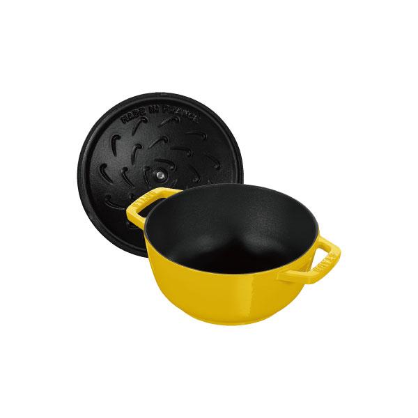 Wa-NABE ストウブ 鍋 16cm シトロン S STAUB 丸 ホーロー鍋 なべ Wa-NABE ストウブ 鍋 16cm シトロン S STAUB 丸 ホーロー鍋 なべ