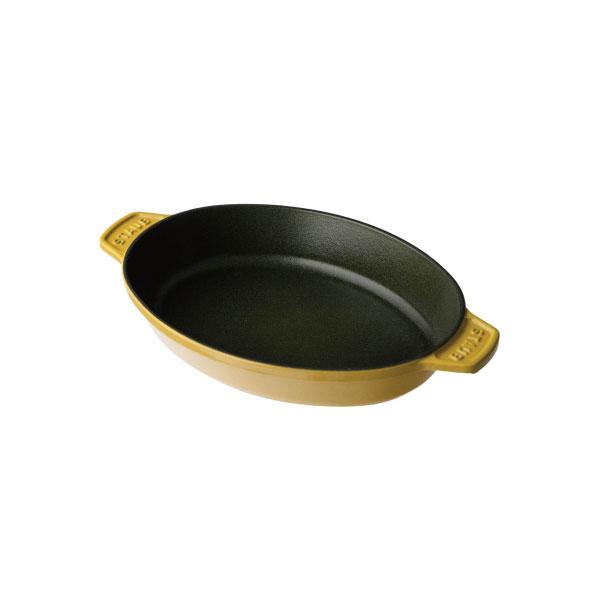 Staub ストウブ 鍋 23cm シトロン オーバル ホットプレート 限定 Staub ストウブ 鍋 23cm シトロン オーバル ホットプレート 限定