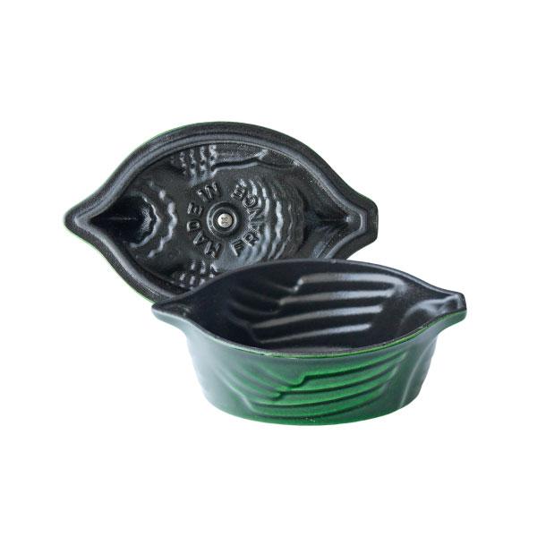Staub ストウブ スモールチキン 11cm バジルグリーン ピコ Staub ストウブ スモールチキン 11cm バジルグリーン ピコ