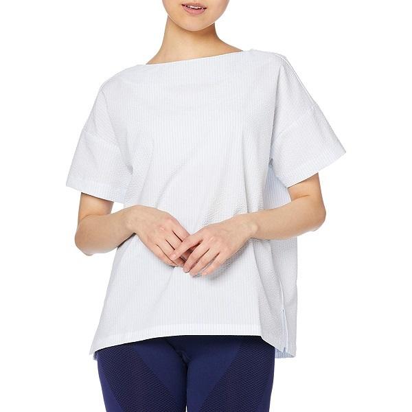 【最大10%OFFクーポン】アディダス adidas レディース スポーツ トレーニング シアサッカー 半袖 T シャツ FS6832 IUB40|zyuen1|02