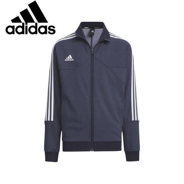 アディダス adidas ジュニア スポーツウエアー ティロ AEROREADY デニム ダブルニット レギュラーフィット トラックジャケット IK7374（Yahoo!・スポーツジュエン 総合館）