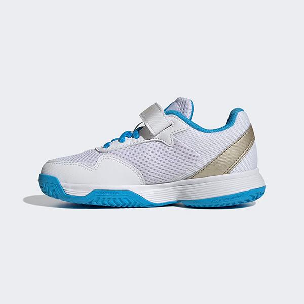 adidas（アディダス） ジュニア テニスシューズ Courtflash Hook-and