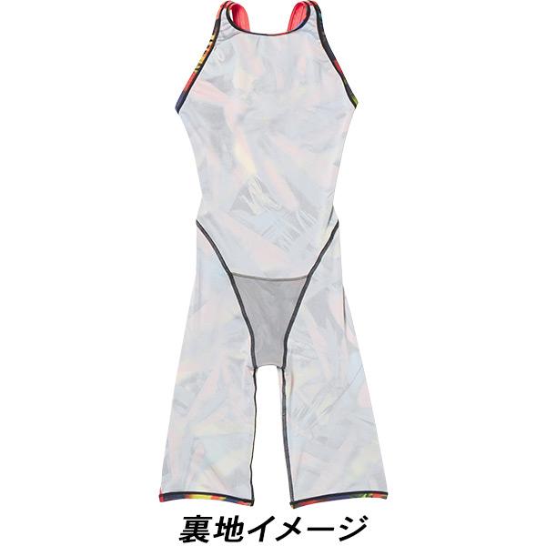 【全品P2倍+最大1500円OFFクーポン】スピード speedo レディース 競泳水着 FINA承認 スパッツ FLEXΣX セミオープンバック SCW12406F｜zyuen1｜05