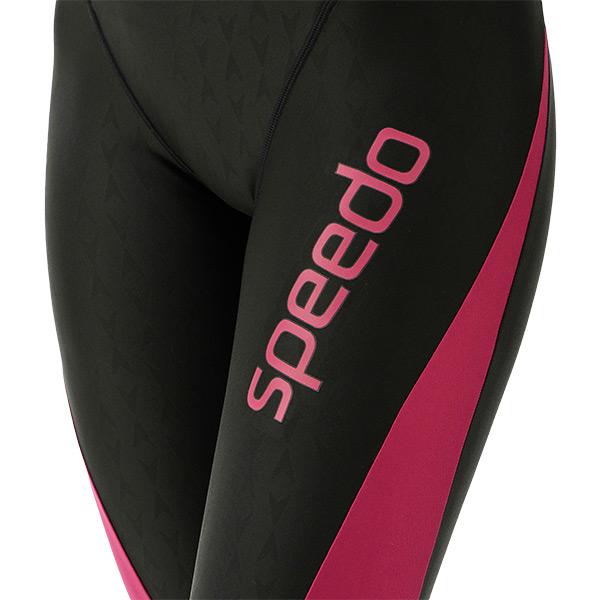 【全品P3倍+最大2000円OFFクーポン】スピード speedo レディース フィットネス水着 ハーフスパッツ COMFORT LAP KNEESKIN SFW12301 WY｜zyuen1｜05