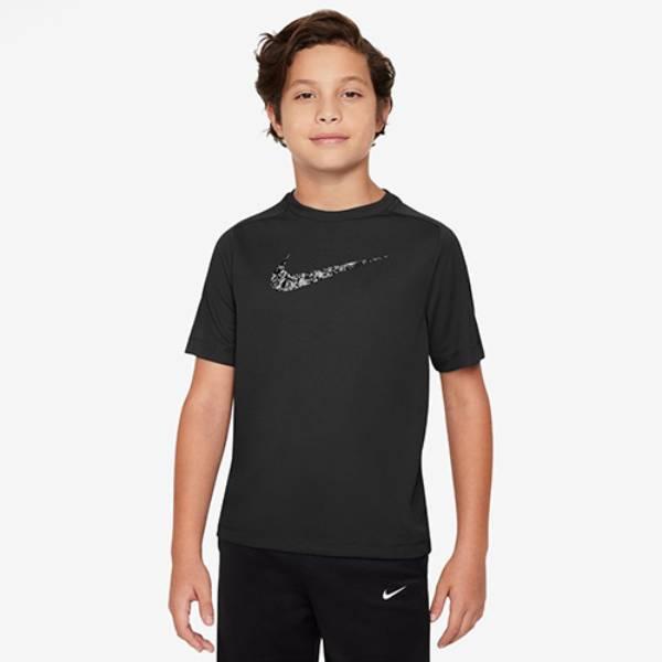 ナイキ NIKE ジュニア スポーツウエアー マルチシーズナルフィル ドライフィット Tシャツ 半袖 FV0274 010（Yahoo!・スポーツジュエン 総合館）